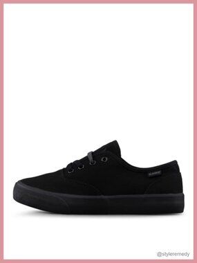Wide Width Canvas Fashion Sneakers with Cushioned Insole and Lace-Up Closure